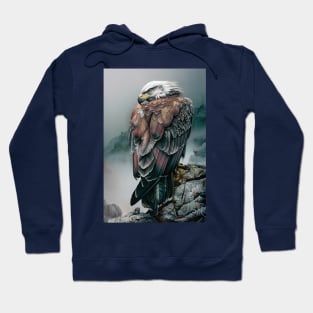 majestic bald eagle Hoodie